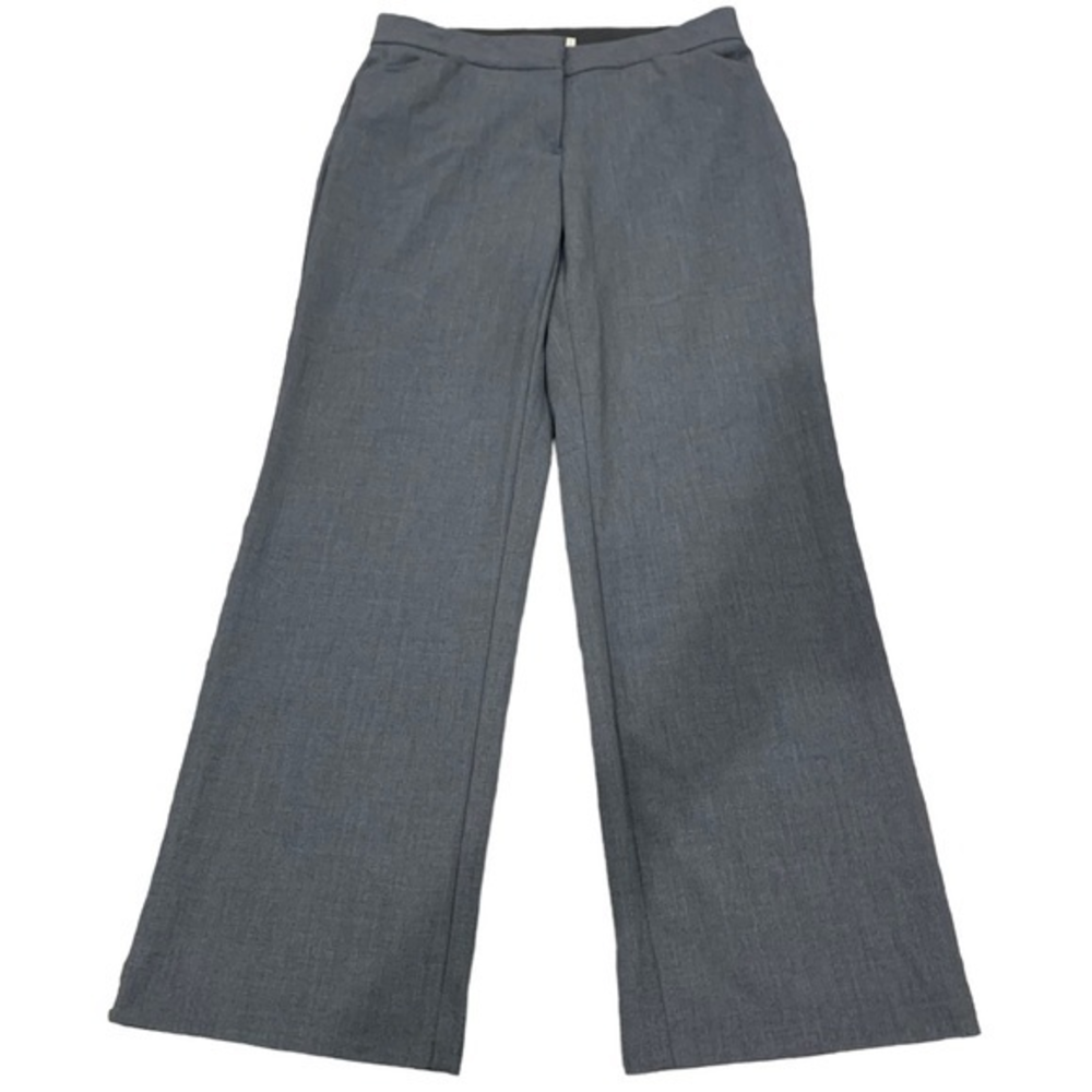 DANA BUCHMAN Gray Wide Leg Dress Women’s Pants Size 10